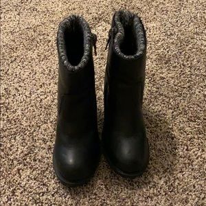 Black booties